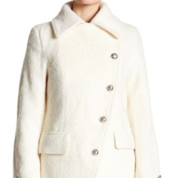 Laundry By Shelli Segal Jackets & Coats New Laundry By Shelli Segal Boucle Military Coat